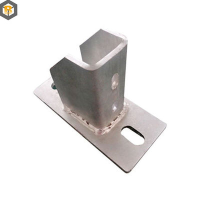 Partición de la máquina de trabajo de fabricación de chapa de metal a medida con muestras libres de acero inoxidable