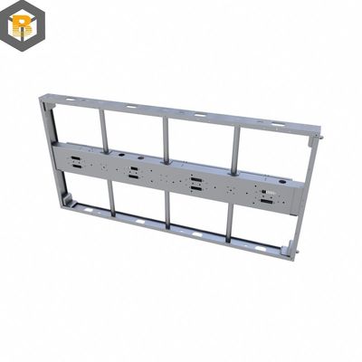 Personalizado por 2D / 3D / dibujo Fabricación de chapa de metal Estampado de la máquina de flexión de piezas de acero inoxidable marco hecho