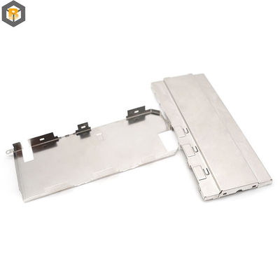 Partes de flexión de estampado de acero/aluminio cortado por láser en chapa metálica con rodillos fríos