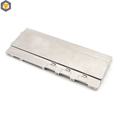 Partes de flexión de estampado de acero/aluminio cortado por láser en chapa metálica con rodillos fríos