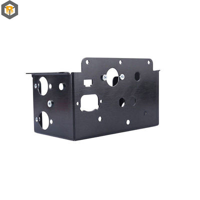 Acero inoxidable de aluminio cortado por láser de caja de metal soldadura servicio de flexión estampado piezas de lámina de metal de fabricación de la máquina parte
