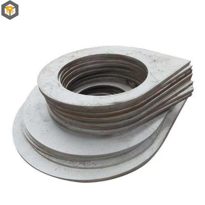 Servicio de corte con láser de dibujo 2D/3D personalizado para anillos de aluminio y cobre de acero inoxidable