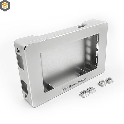 Partes de anodizado de aluminio a medida en 2D/3D/dibujo Fabricación de máquinas de hilados metálicos