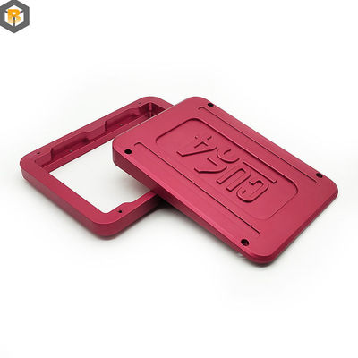 Partes de anodizado de aluminio a medida en 2D/3D/dibujo Fabricación de máquinas de hilados metálicos