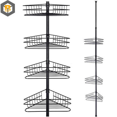 Estante de pared organizador de almacenamiento de esquina estante de ducha Caddy parte de la máquina colgante para el baño