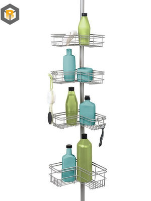 Estante de pared organizador de almacenamiento de esquina estante de ducha Caddy parte de la máquina colgante para el baño