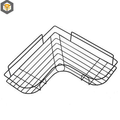Gran Capacidad Cesta de acero inoxidable de esquina Cadilla de ducha Personalizado por 2D / 3D / dibujo