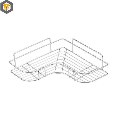 Gran Capacidad Cesta de acero inoxidable de esquina Cadilla de ducha Personalizado por 2D / 3D / dibujo