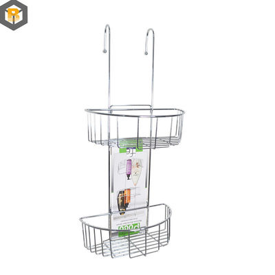 Organizador de almacenamiento de alambre metálico 2D personalizado para el baño