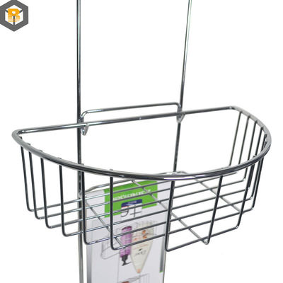 Organizador de almacenamiento de alambre metálico 2D personalizado para el baño