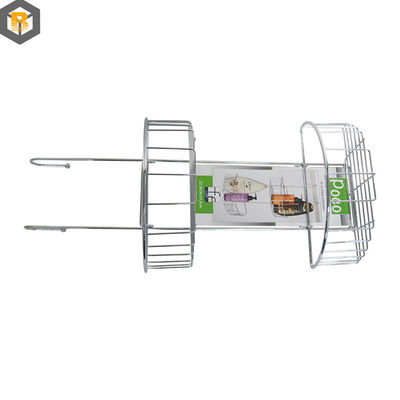 Organizador de almacenamiento de alambre metálico 2D personalizado para el baño