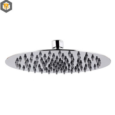 Personalizado por 3D de acero inoxidable gran boquilla baño cabeza de ducha de lluvia para alta presión
