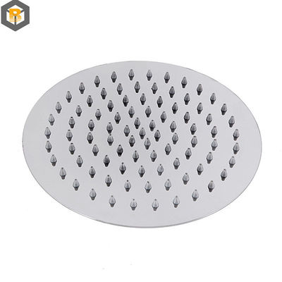Personalizado por 3D de acero inoxidable gran boquilla baño cabeza de ducha de lluvia para alta presión