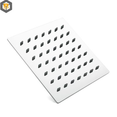 Personalizado por 3D de acero inoxidable gran boquilla baño cabeza de ducha de lluvia para alta presión