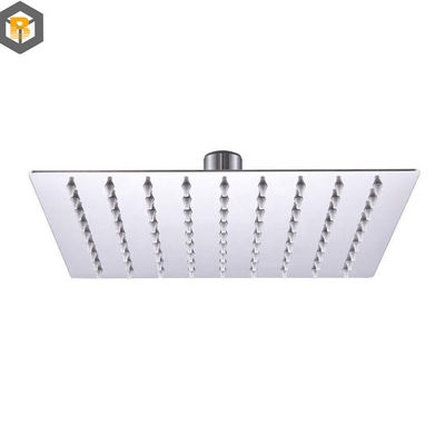 304 de acero inoxidable de alta presión lluvia superior cabeza de ducha pieza de repuesto personalizada por 2D / 3D
