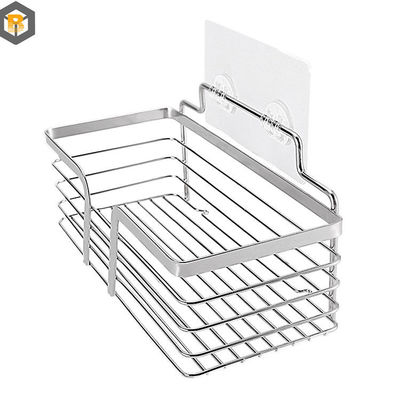 Personalizado por dibujo de acero inoxidable Baño de almacenamiento Cesta de ducha Caddy pieza de repuesto