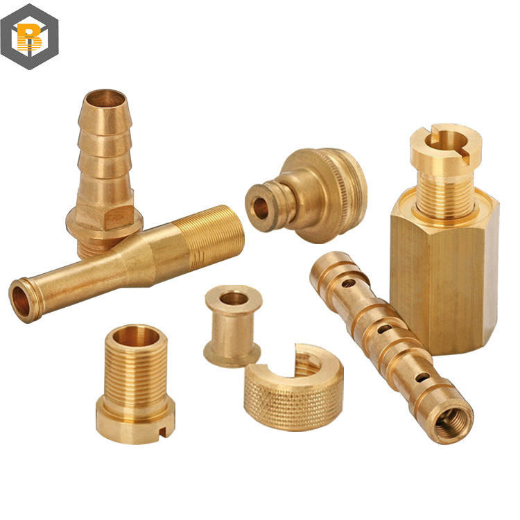 Partes CNC de latón personalizadas para ingeniería de precisión y necesidades de personalización 2D / 3D / dibujo