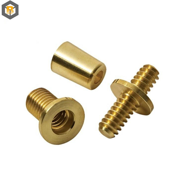 Partes pequeñas de latón CNC de 5 ejes personalizadas por 2D/3D/dibujo para servicios de mecanizado de metales