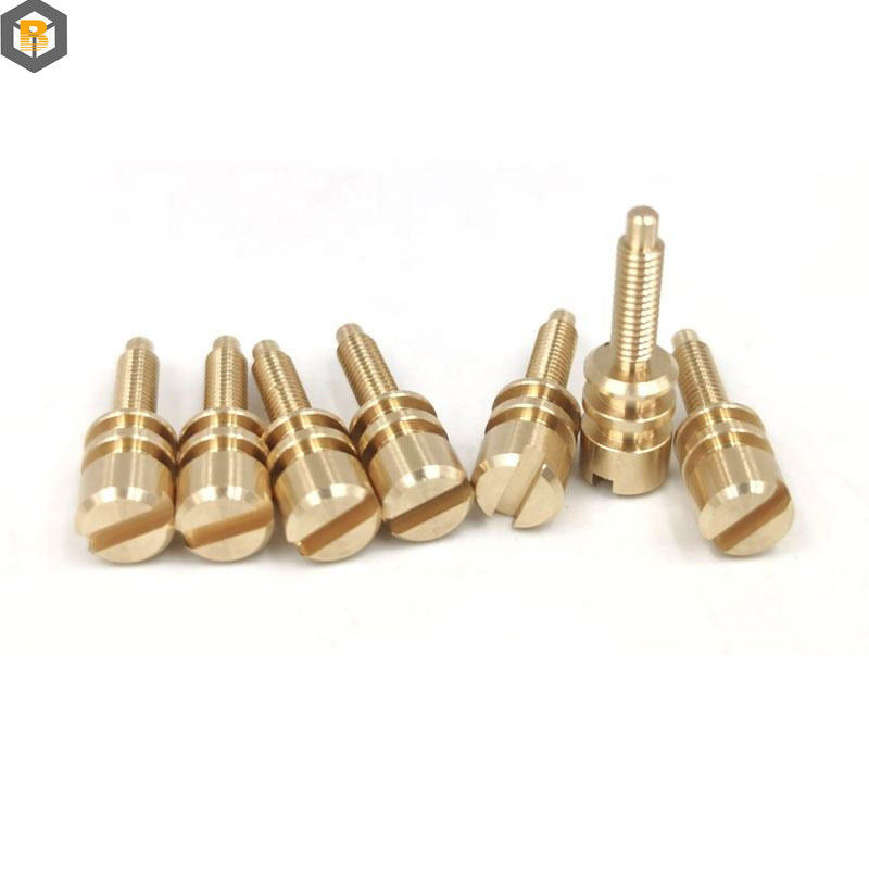 Partes de mecanizado CNC personalizadas de alta precisión para el torno de material de aleación de latón
