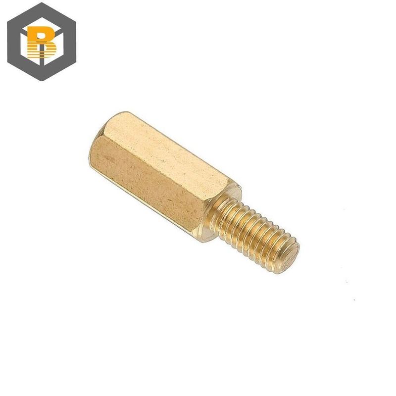 Durabilidad M1.5 M3 M5 M6 Espaciador Hex Standoffs Parte de la máquina personalizada por 2D / 3D / dibujo