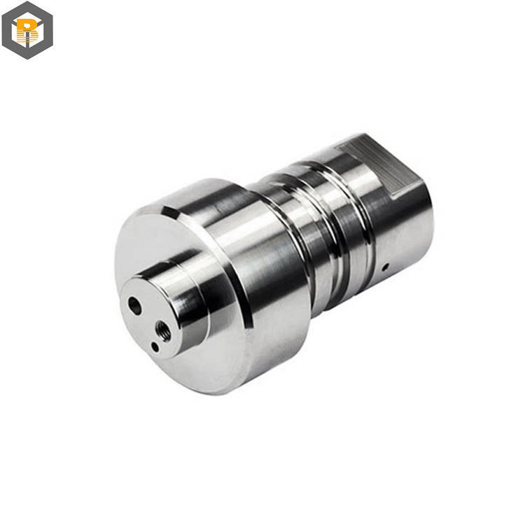 Mecanizado CNC personalizado de piezas de acero inoxidable para torno de precisión por 2D / 3D / dibujo