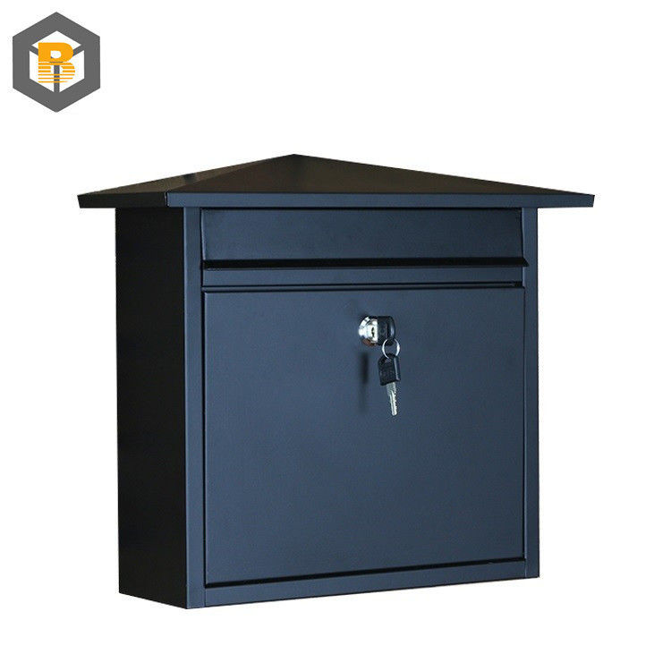 Caja de correo de aluminio decorativo montado en la pared caja de correo de trabajo pesado personalizado por 2D / 3D / dibujo