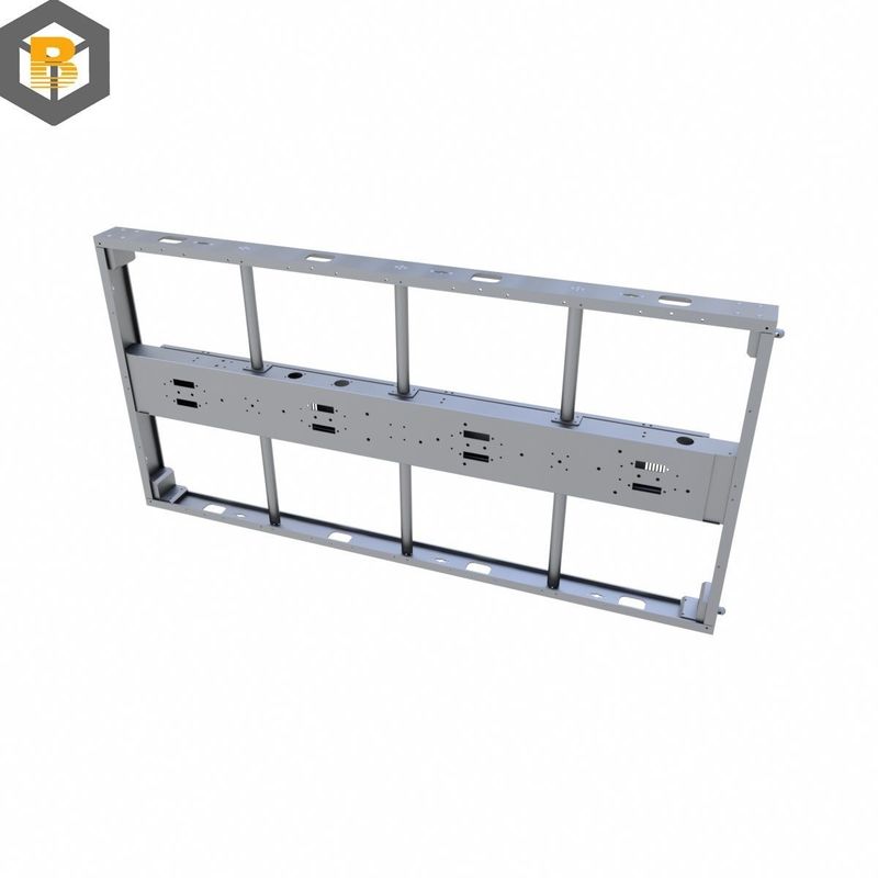 Personalizado por 2D / 3D / dibujo Fabricación de chapa de metal Estampado de la máquina de flexión de piezas de acero inoxidable marco hecho